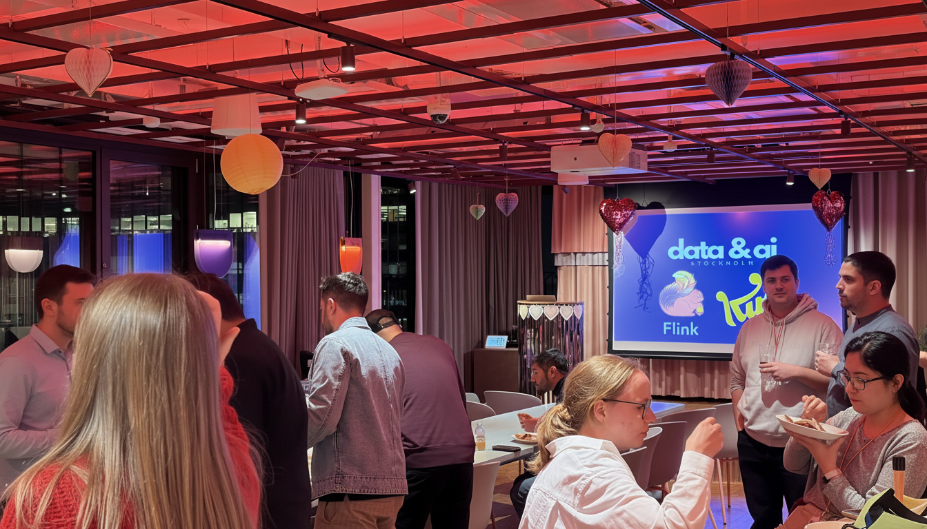 Data & AI Stockholm at Apache Flink & King